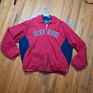 VINTAGE Deadstock Majestic Boston Red Sox Baseball Dugout Jacket MLB